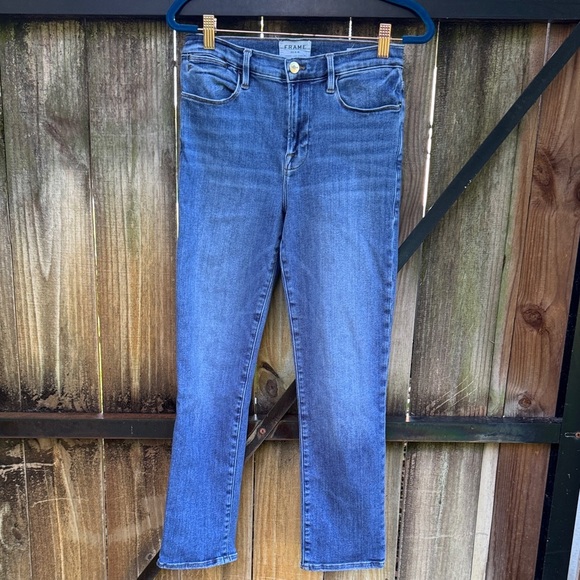 Frame denim ‘Le High Straight’ jeans, size 28 - Picture 3 of 10